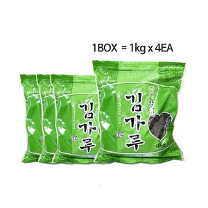 광천 삼송 김가루1BOX (1kg*4개)